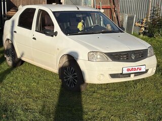2008 Renault Logan I, белый, 295000 рублей, вид 2