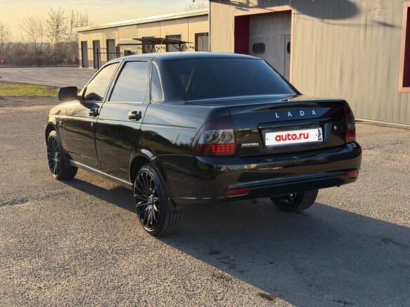 2018 Lada (ВАЗ) Priora I Рестайлинг, чёрный, 899000 рублей - вид 4