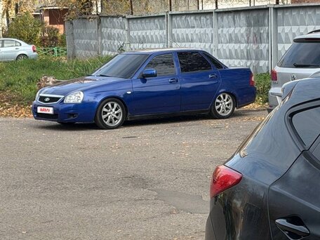 2008 Lada (ВАЗ) Priora I, синий, 240000 рублей, вид 4