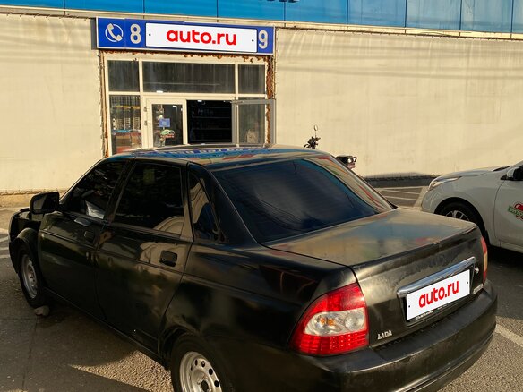 2007 Lada (ВАЗ) Priora I, чёрный, 110000 рублей - вид 3
