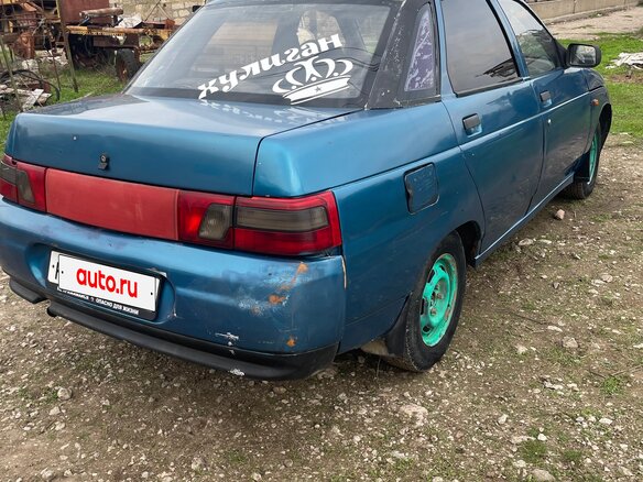 2000 Lada (ВАЗ) 2110, синий, 97000 рублей - вид 3