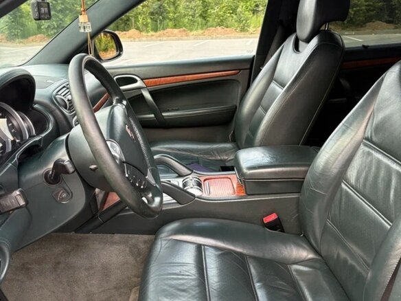 2006 Porsche Cayenne S I (955), зелёный - вид 14
