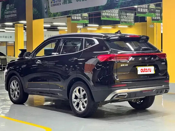 2022 Haval H6 II Рестайлинг, чёрный - вид 5
