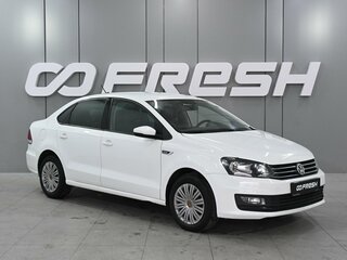 2019 Volkswagen Polo V Рестайлинг, белый, 1319000 рублей, вид 1