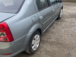 2011 Renault Logan I Рестайлинг, синий, 420000 рублей, вид 4