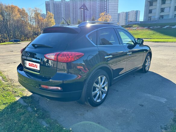 2012 Infiniti EX EX25 I (J50), чёрный - вид 6