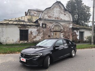 2020 Volkswagen Polo VI, чёрный, 1700000 рублей, вид 1