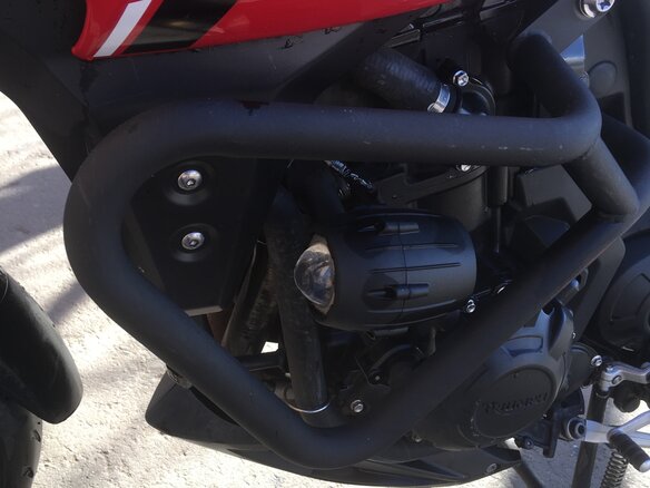 2014 Triumph Tiger 1050, красный, 700000 рублей - вид 11
