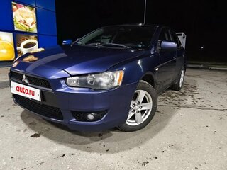 2008 Mitsubishi Lancer X, синий, 500000 рублей, вид 1
