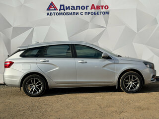 2018 Lada (ВАЗ) Vesta SW I, серебристый, 890000 рублей, вид 4