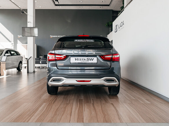 2026 Lada (ВАЗ) Vesta SW Cross I Рестайлинг (NG), серый - вид 2