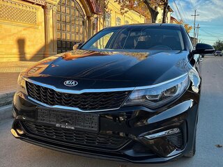2019 Kia Optima IV Рестайлинг, чёрный, 1900000 рублей, вид 2
