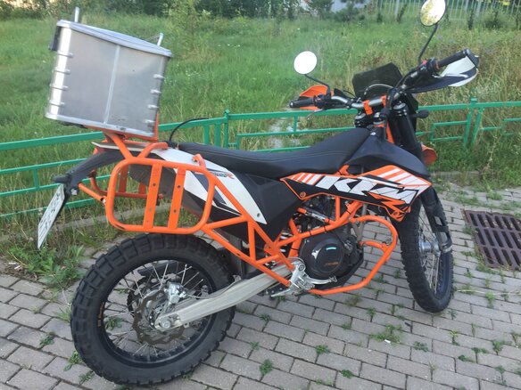 2013 KTM 690 Enduro, оранжевый
