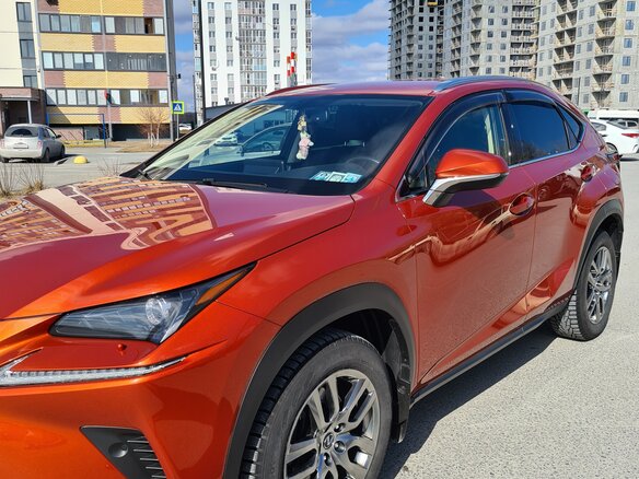 2021 Lexus NX 300 I Рестайлинг, оранжевый, 4850000 рублей - вид 11