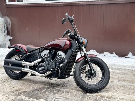 2023 Indian Scout, красный, 1205000 рублей, вид 2