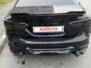 2021 Toyota Camry VIII (XV70), чёрный, 3600000 рублей, вид 4