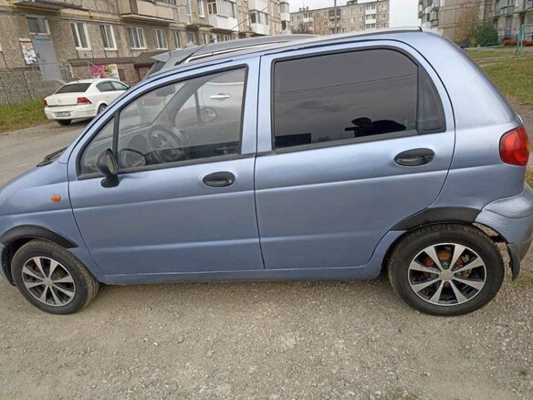 2008 Daewoo Matiz I Рестайлинг, голубой, 250000 рублей - вид 4