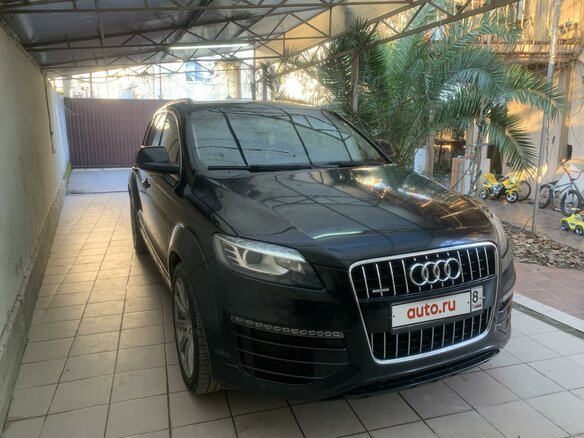 2014 Audi Q7 I (4L) Рестайлинг, чёрный, 2900000 рублей - вид 3