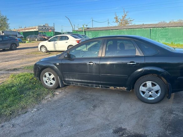 2007 Ford Focus II, чёрный, 580000 рублей - вид 4
