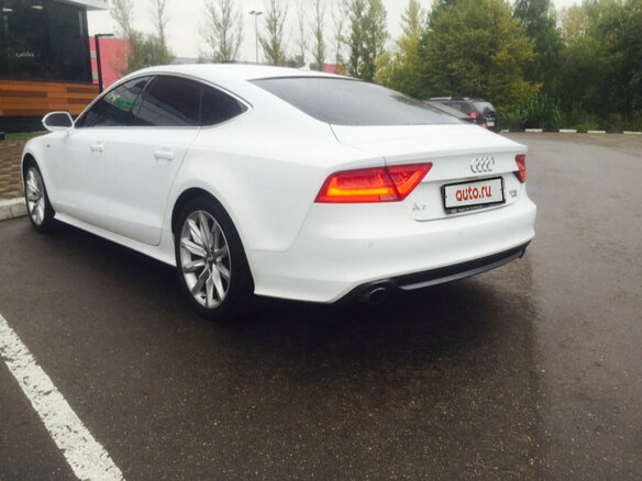 2012 Audi A7 I (4G), белый, 3100000 рублей - вид 4