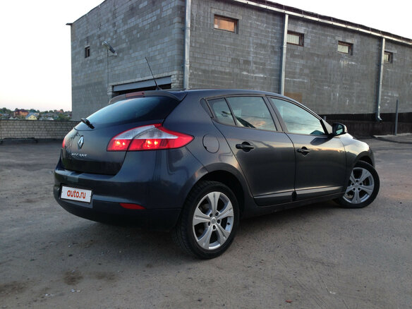2009 Renault Megane III, серый - вид 1