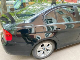 2008 BMW 3 серии 320i V (E90/E91/E92/E93), чёрный, 1200000 рублей, вид 3