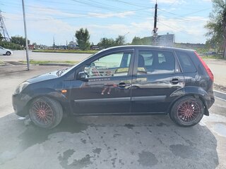 2007 Ford Fiesta Mk5, чёрный, 520000 рублей, вид 4