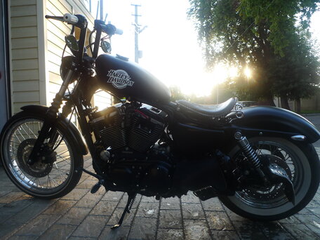 2007 Harley-Davidson Sportster 1200, чёрный, 649000 рублей, вид 1