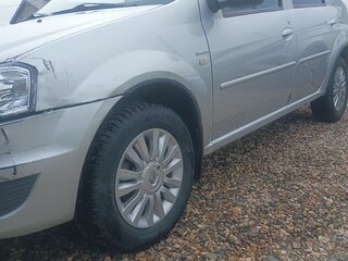 2012 Renault Logan I Рестайлинг, серебристый, 500000 рублей, вид 5
