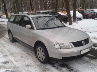 1999 Volkswagen Passat B5, белый, 140000 рублей, вид 1