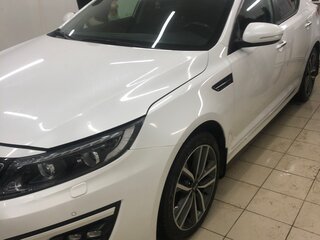 2014 Kia Optima III Рестайлинг, белый, 1900000 рублей, вид 5