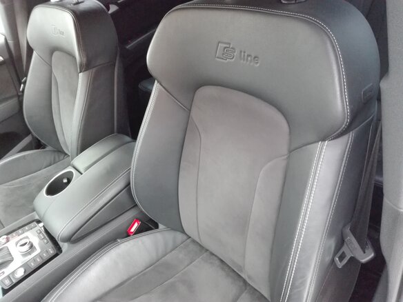 2012 Audi Q7 I (4L) Рестайлинг, чёрный - вид 8