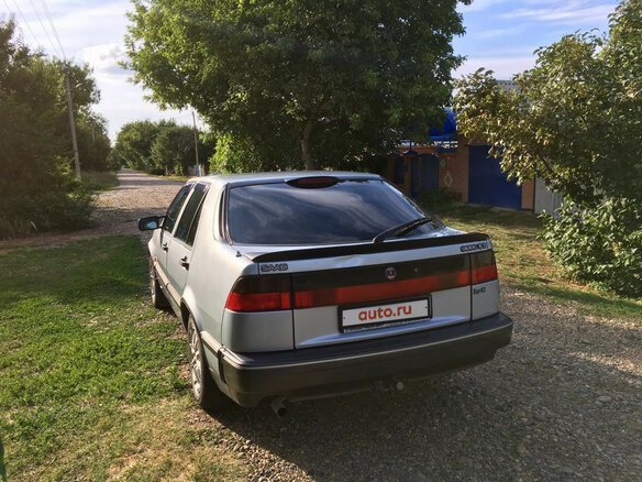 1992 Saab 9000 I Рестайлинг, серебристый - вид 7