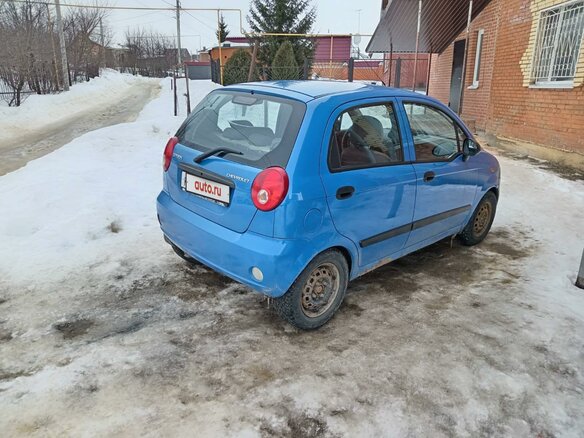 2006 Chevrolet Spark II, голубой, 340000 рублей - вид 3