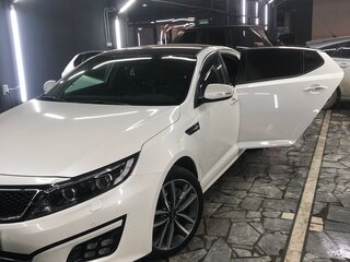 2014 Kia Optima III Рестайлинг, белый, 1900000 рублей, вид 3