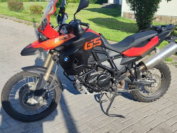 2011 BMW F 800 GS, оранжевый, 825000 рублей