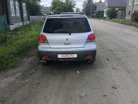 2002 Mitsubishi Outlander I, серебристый, 560000 рублей - вид 6