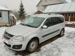 2018 Lada (ВАЗ) Largus I, серебристый, 850000 рублей, вид 1