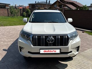 2019 Toyota Land Cruiser Prado 150 Series Рестайлинг 2, белый, 4700000 рублей, вид 1