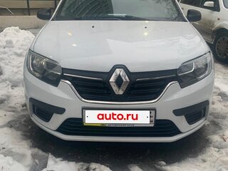 2019 Renault Logan II Рестайлинг, белый, 820000 рублей, вид 1
