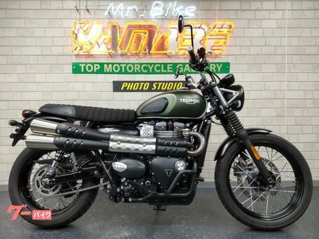 2017 Triumph Scrambler, зелёный, 860000 рублей, вид 1