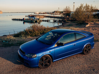 2001 Opel Astra G, синий, 900000 рублей, вид 3