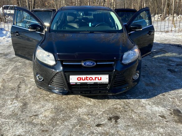 2014 Ford Focus III, чёрный, 1100000 рублей - вид 7