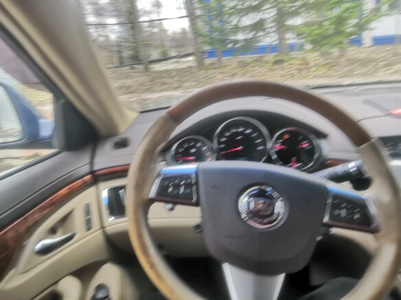 2009 Cadillac CTS II, синий, 1150000 рублей - вид 6