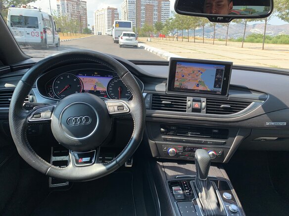 2014 Audi A7 I (4G) Рестайлинг, белый, 3600000 рублей - вид 12