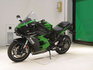 2024 Kawasaki Ninja H2 SX, зелёный, 2100000 рублей, вид 3