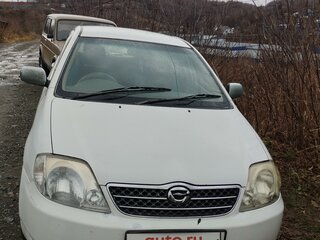2001 Toyota Corolla IX (E120, E130), белый, 530000 рублей, вид 1