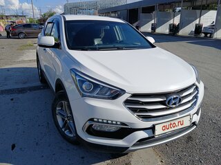 2016 Hyundai Santa Fe III Рестайлинг, белый, 2300000 рублей, вид 2