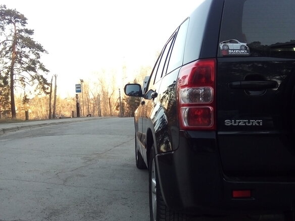 2011 Suzuki Grand Vitara II Рестайлинг, чёрный - вид 12