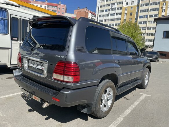 2003 Lexus LX 470 II Рестайлинг, серый, 1800000 рублей - вид 4